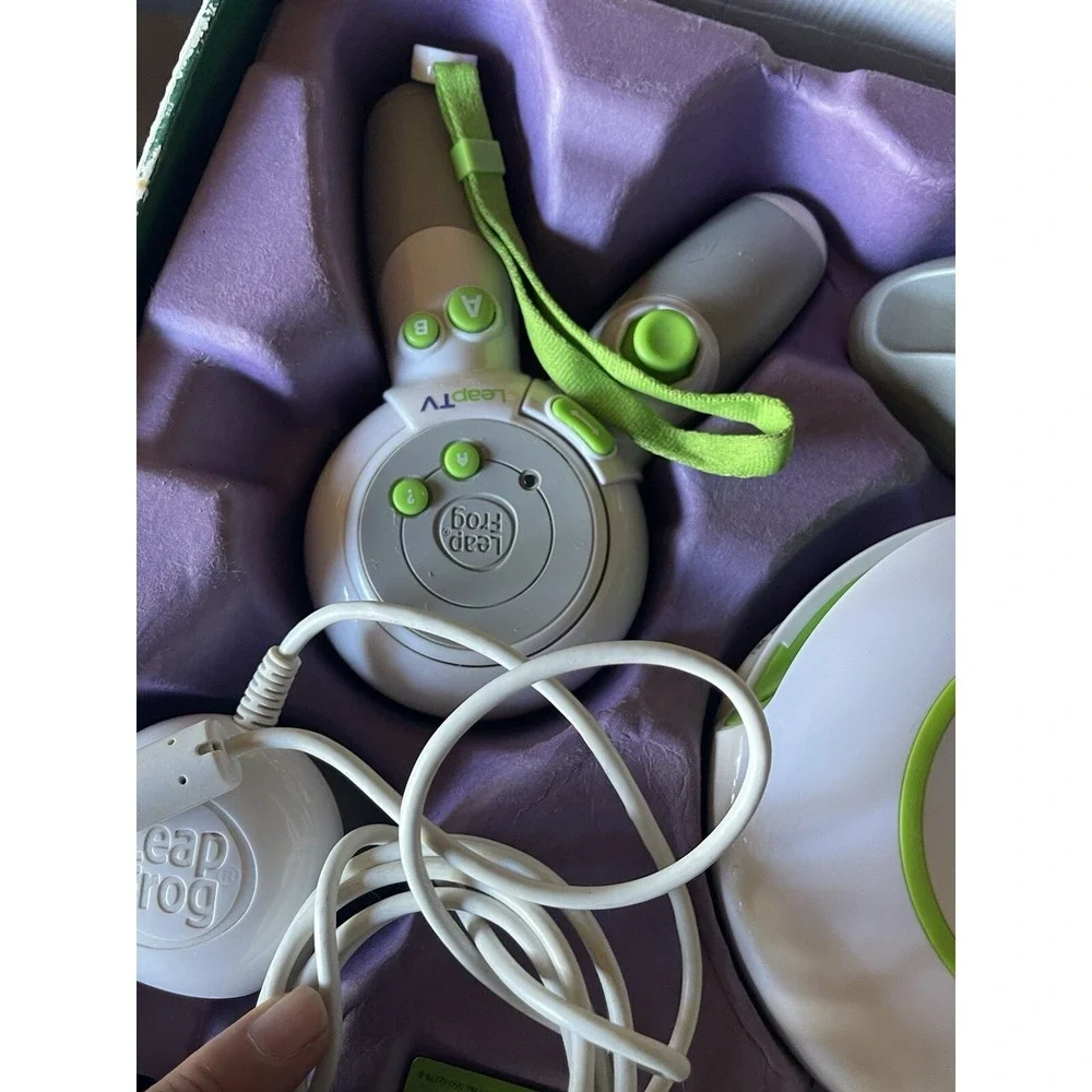 LeapFrog LeapTV Educational Video Gaming System Leap Frog Leap TV Missing Power